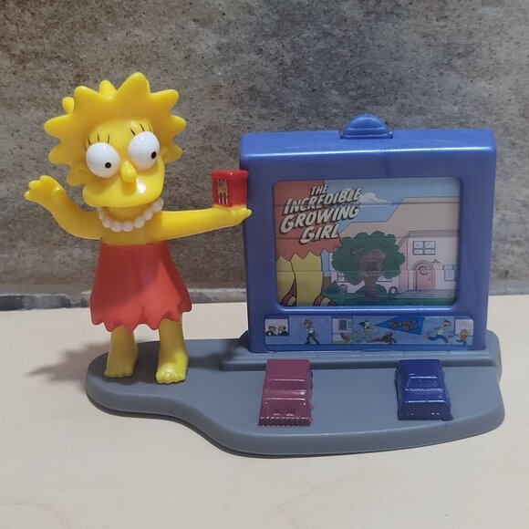 Vintage Burger King Giant Lisa Drive In Movie The Simpsons 2002 - Picture 1 of 9